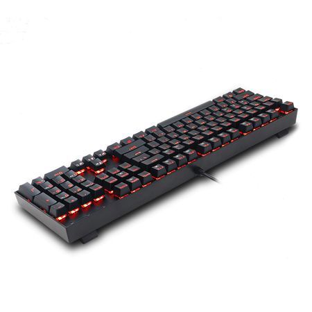 Redragon Mitra Red Backlight Mechanical Keyboard Brown Switches Black HU