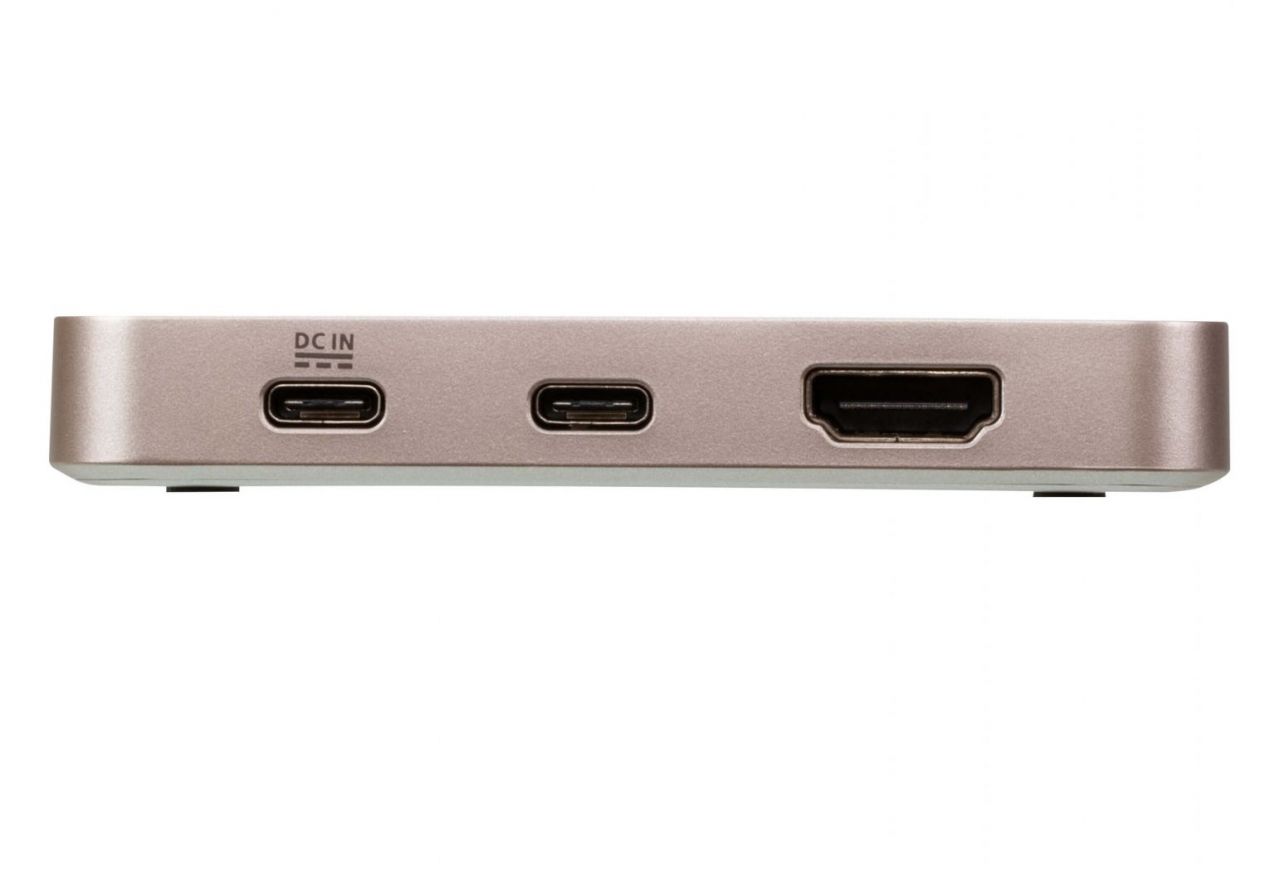 ATEN UH3235 USB-C 4K Ultra Mini Gaming Dock with Power Pass-through