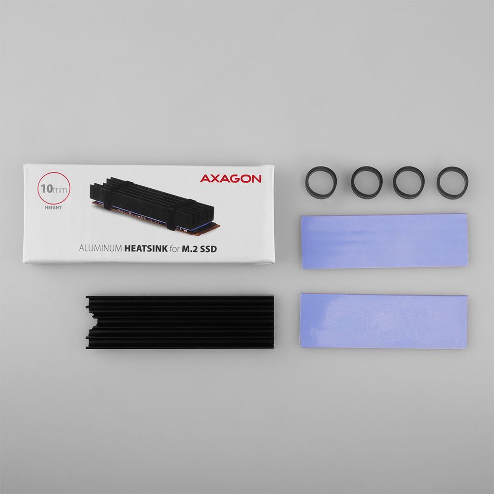 AXAGON CLR-M2L10 Heatsink for M.2 SSD