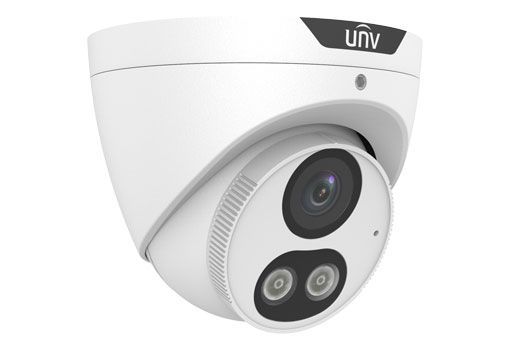 Uniview Prime-III 5MP ColorHunter turret dómkamera, 4mm objektívvel, mikrofonnal