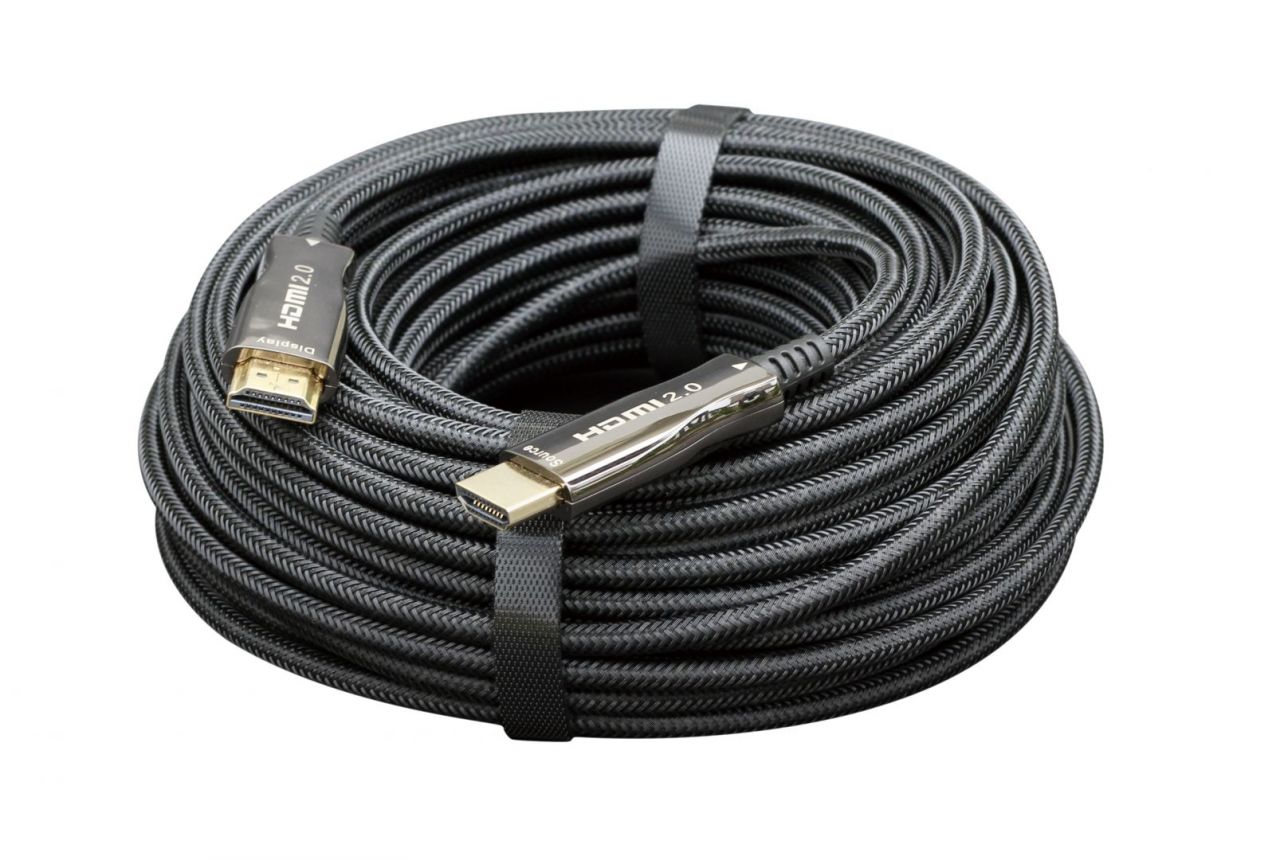 Gembird CCBP-HDMI-AOC-50M Active Optical (AOC) High speed HDMI with Ethernet Premium Series cable 50m Black