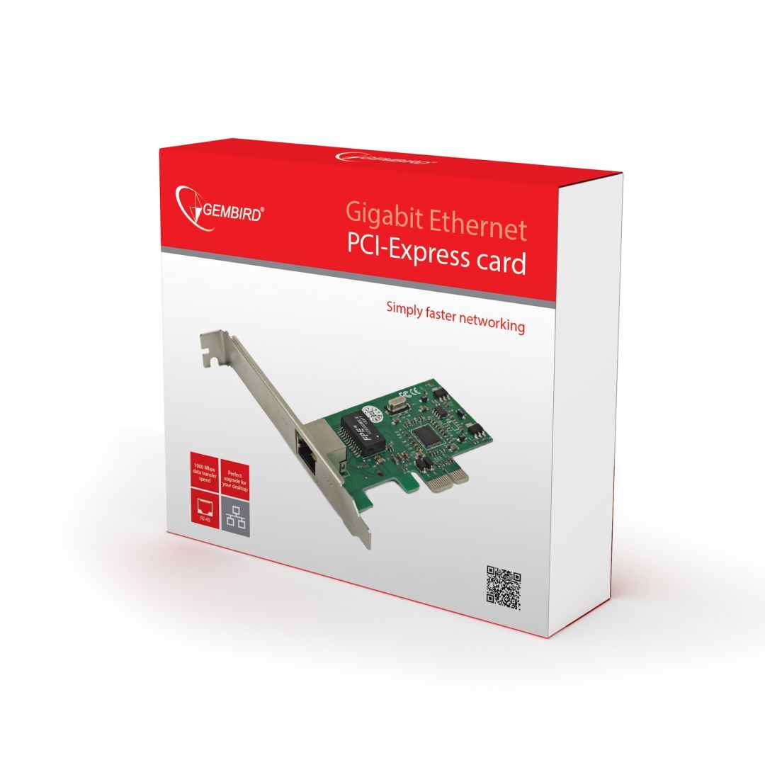 Gembird NIC-GX1 Gigabit Ethernet PCI-Express card