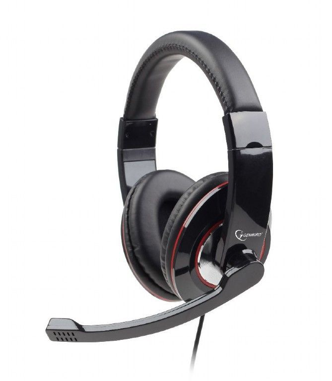 Gembird MHS-U-001 Headset Glossy Black