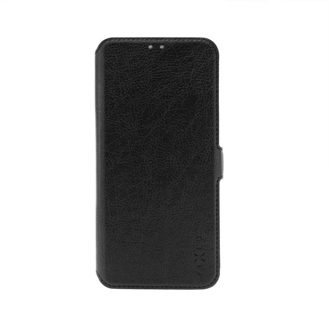 FIXED Thin book case Topic for Oppo A52, black