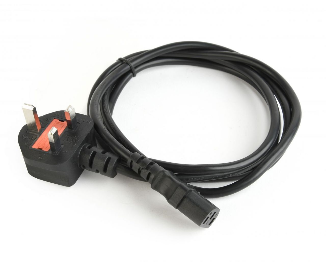 Gembird PC-187 UK Power cord 1,8m Black