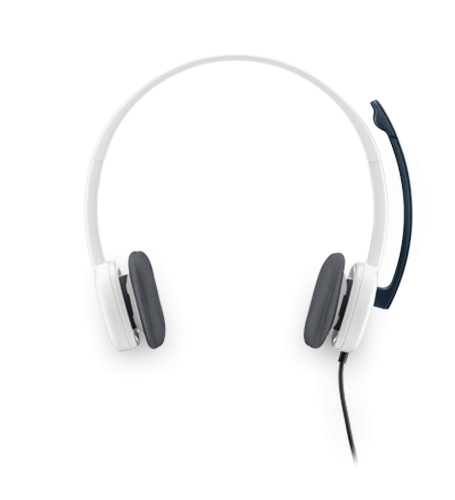 Logitech H150 Stereo Headset Cloud White