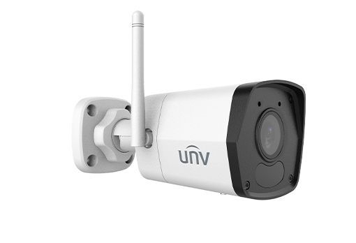 Uniview Easy 2MP WIFI csőkamera, 2.8mm fix objektívvel, mikrofonnal, tápegység nélkül