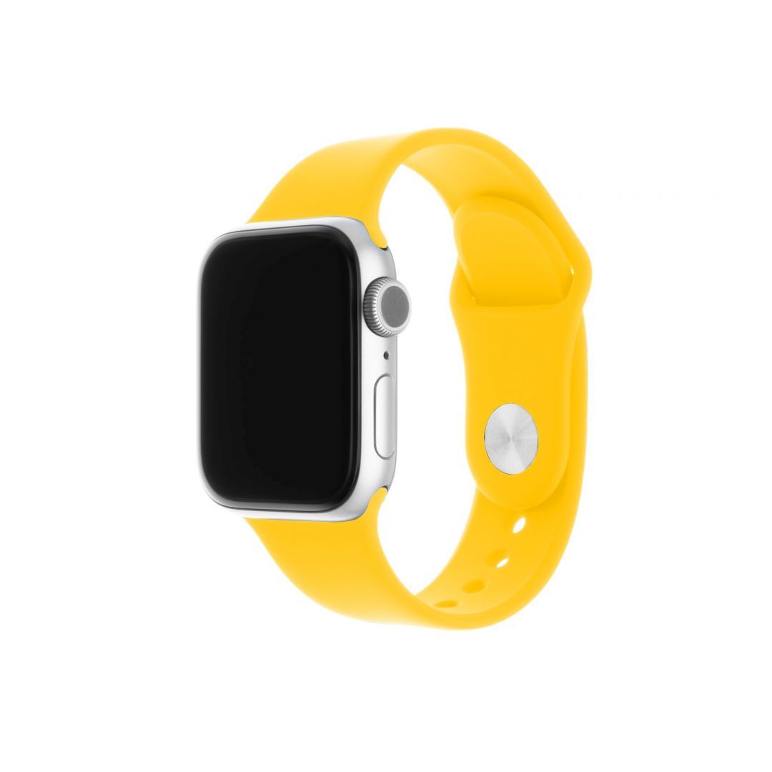 FIXED Szilikon Strap Set Apple Watch 38/40/41 mm, Sárga