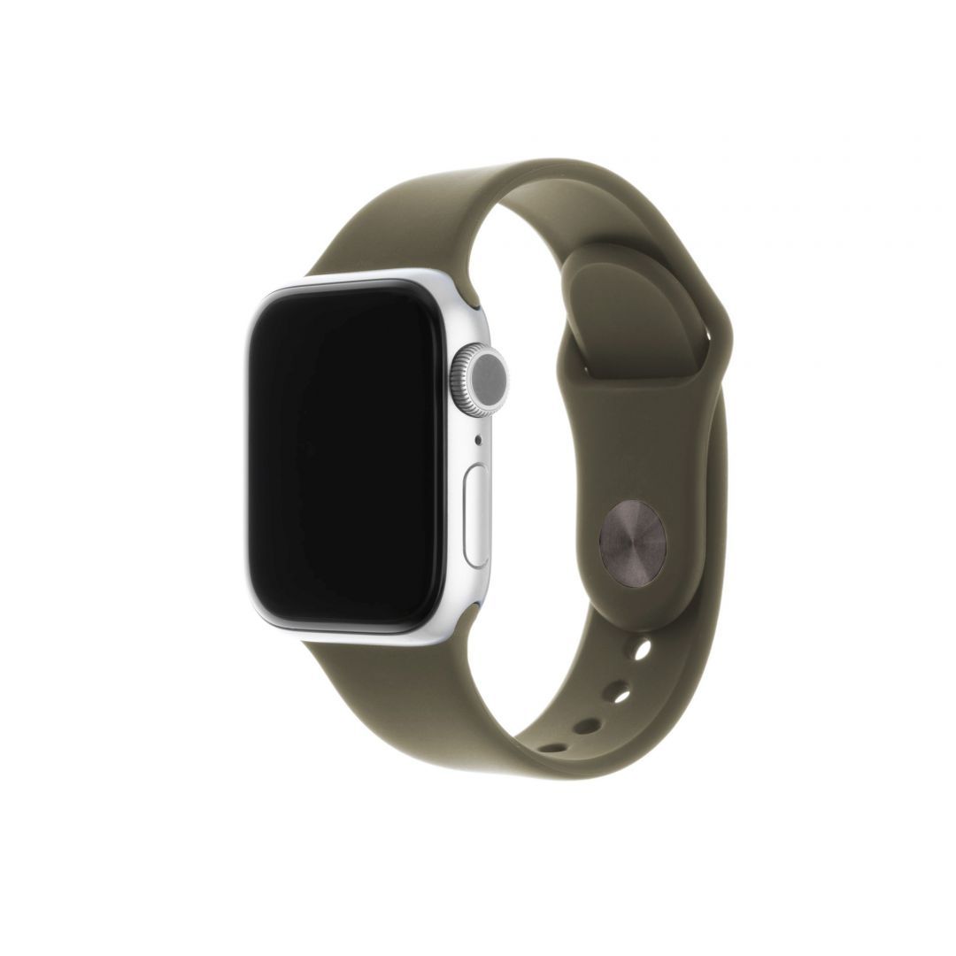FIXED Szilikon Strap Set Apple Watch 38/40/41 mm, olive