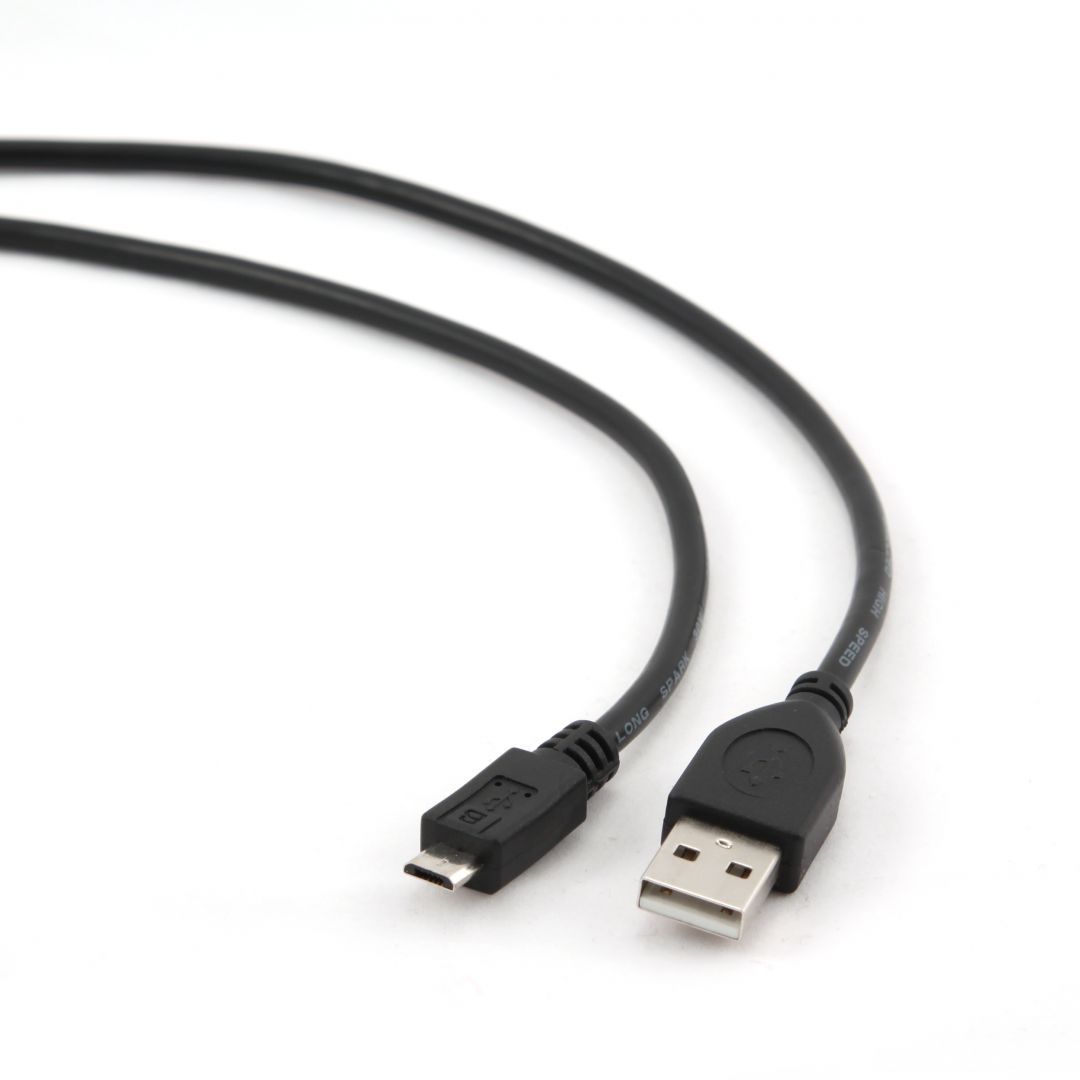 Gembird USB2.0 A-microUSB 0,1m Black