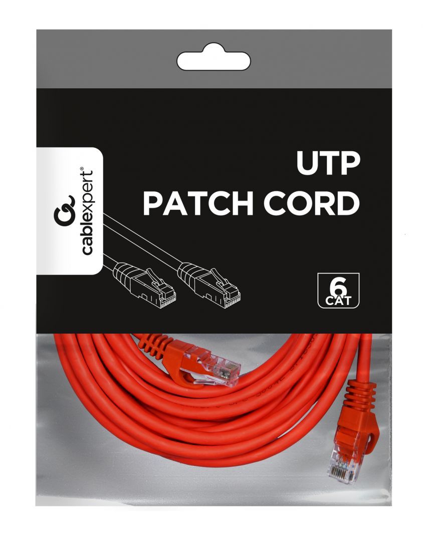 Gembird CAT6 U-UTP Patch Cable 5m Red