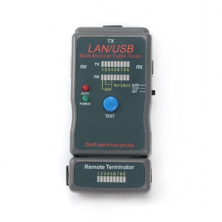 Gembird NCT-2 Cable tester for UTP/STP/USB cables