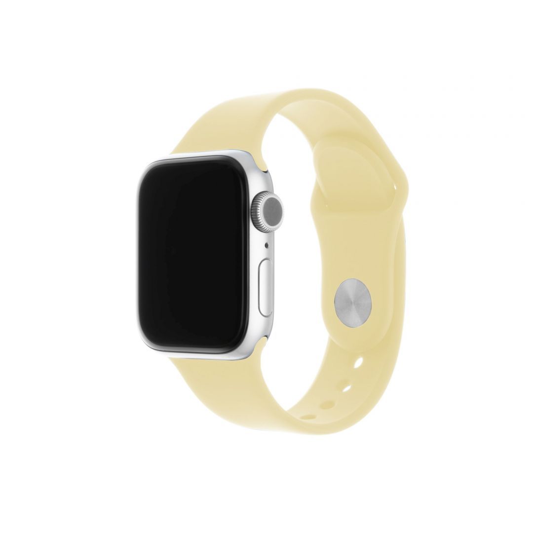 FIXED Szilikon Strap Set Apple Watch 38/40/41 mm, light Sárga