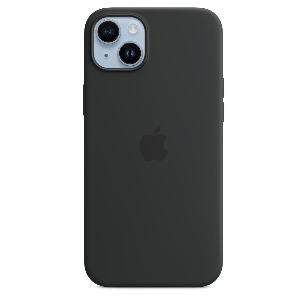 Apple iPhone 14 Plus Silicone Case with MagSafe Midnight