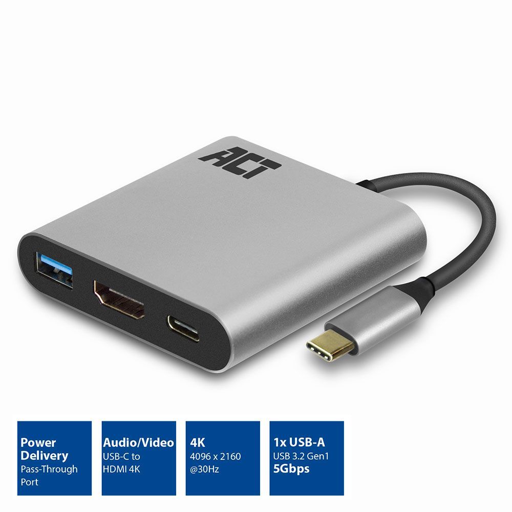 ACT AC7022 USB-C to HDMI 4K adapter