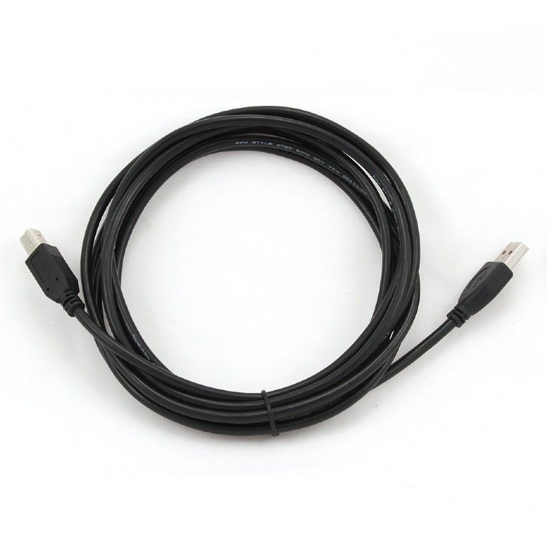 Gembird Premium quality USB 2.0 A-plug B-plug cable 3m Black