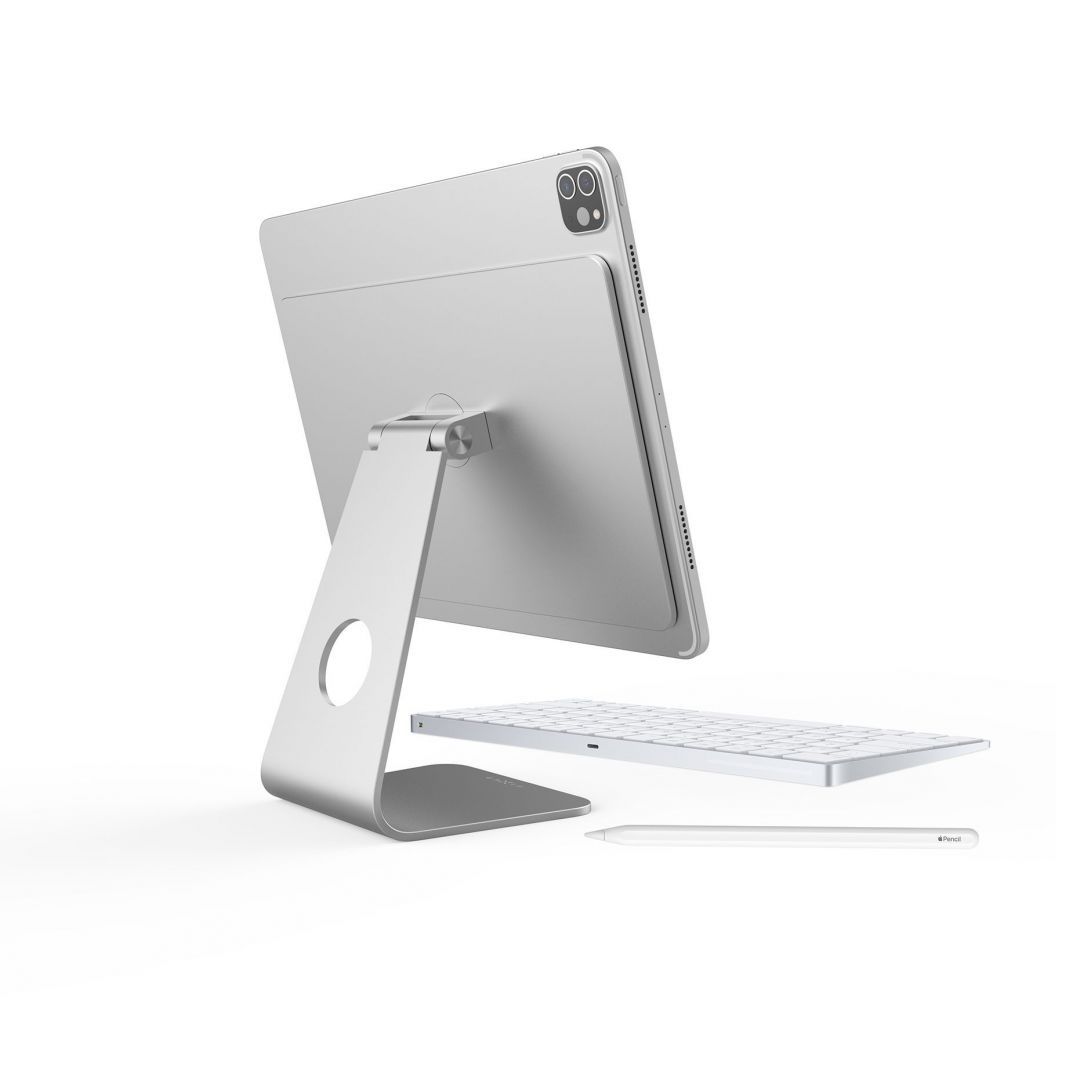 FIXED alumínium mágneses állvány Apple iPad Pro 11"(2018/2020/2021) és iPad Air (2020) ezüst