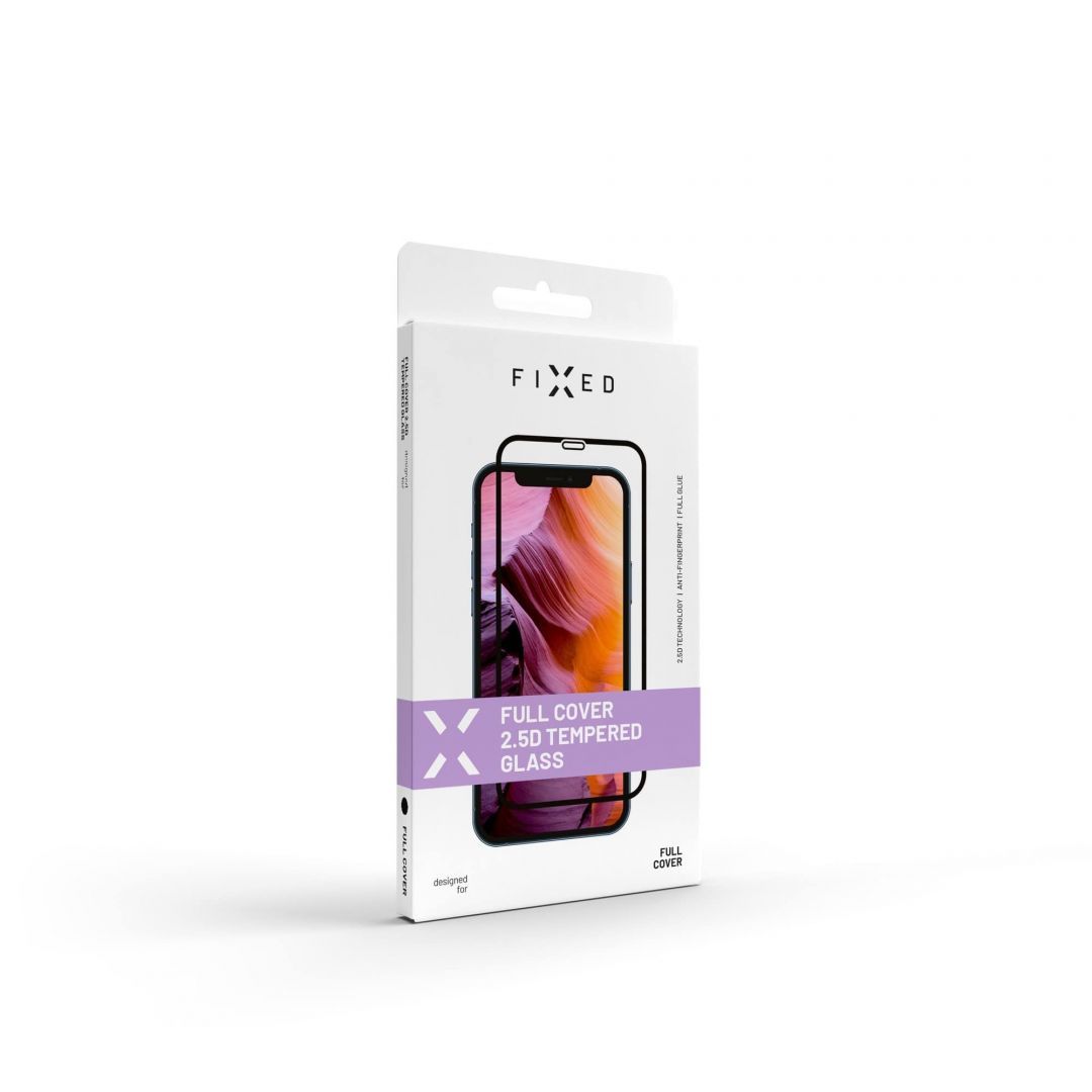 FIXED teljes kijelzős üvegfólia Samsung Galaxy A32 telefonhoz, fekete