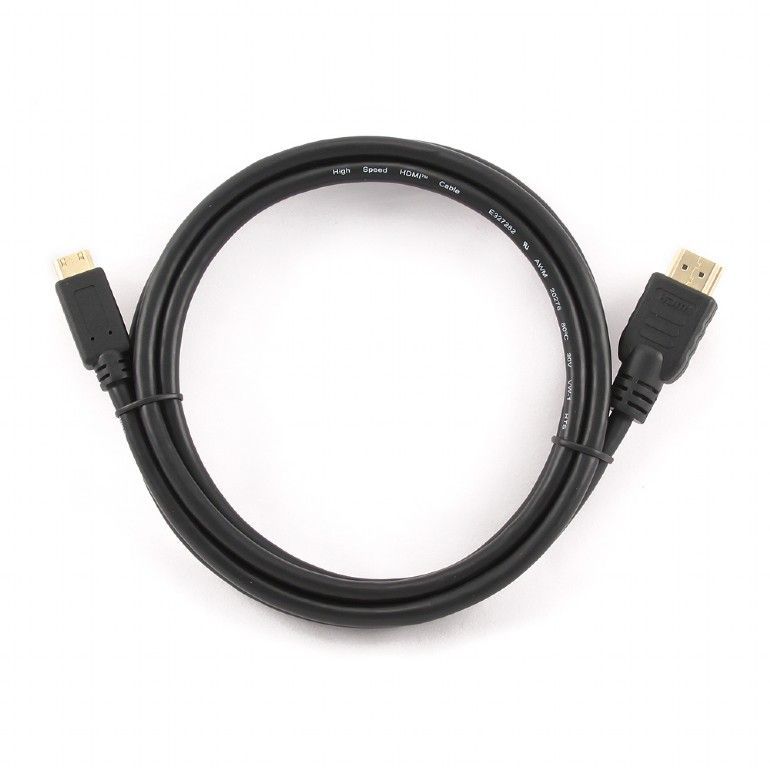 Gembird CC-HDMI4C-10 HDMI 19 pin A male to HDMI mini C male with Ethernet 3m Black