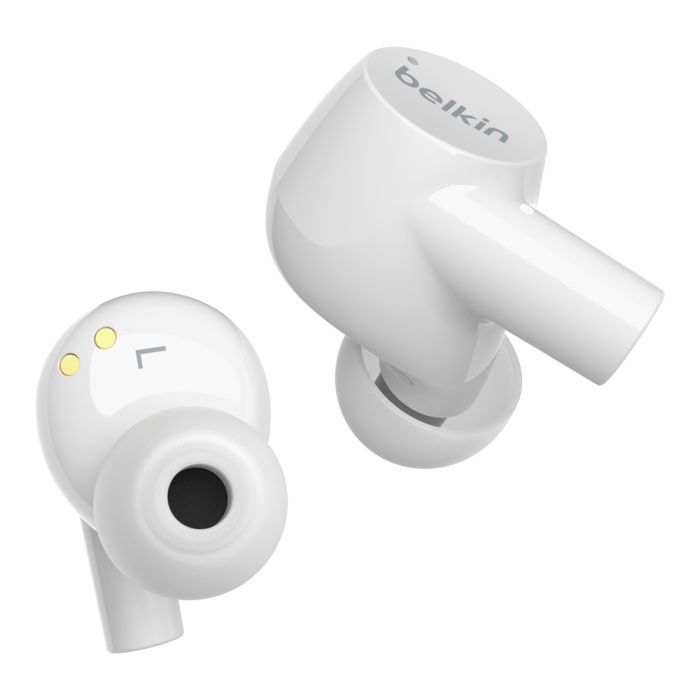 Belkin SoundForm Rise True Wireless Earbuds Headset White