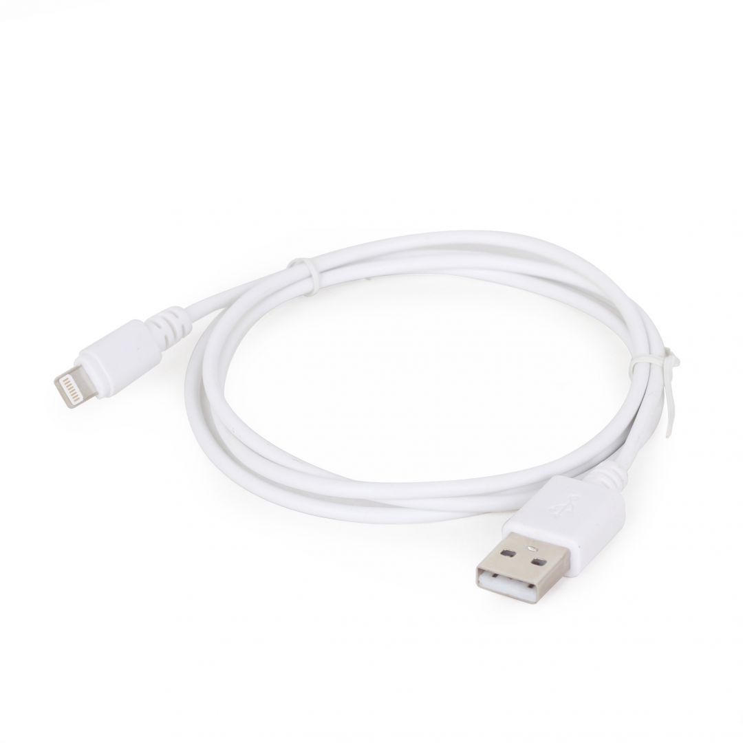 Gembird CC-USB2-AMLM-W-1M USB Lightning charging combo cable 1m White