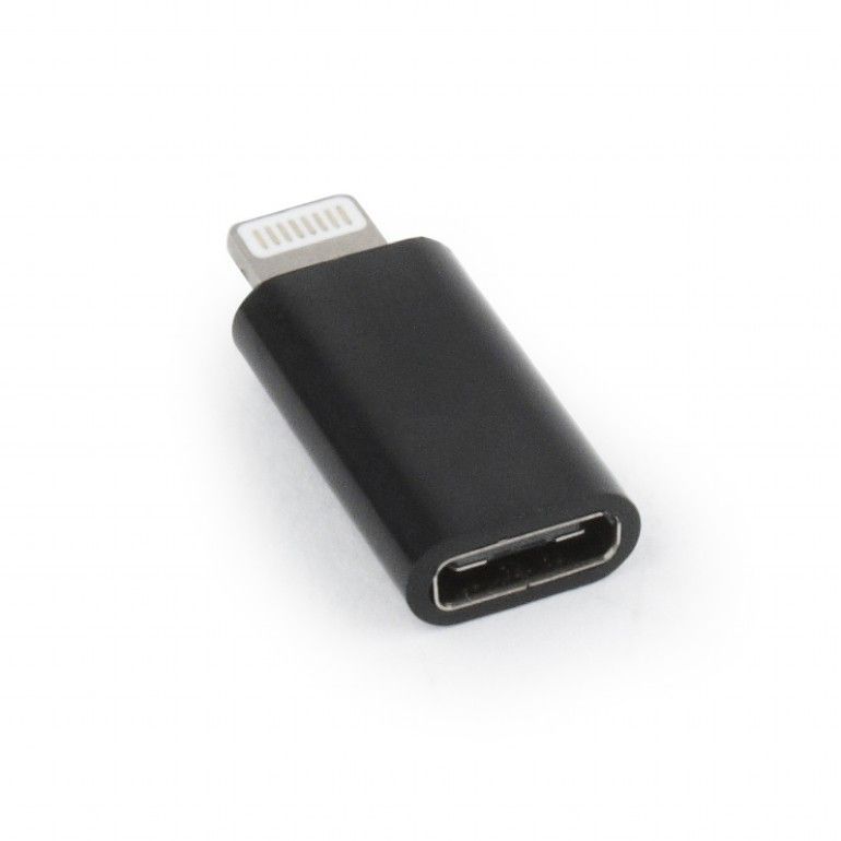 Gembird A-USB-CF8PM-01 USB Type-C adapter (CF/8pin M) Black