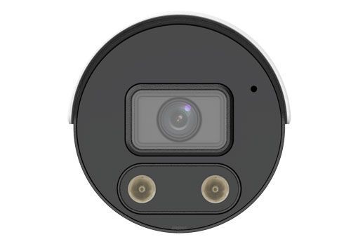 Uniview Easystar 4MP ColorHunter csőkamera, 2.8mm fix objektívvel, mikrofonnal és hangszóróval