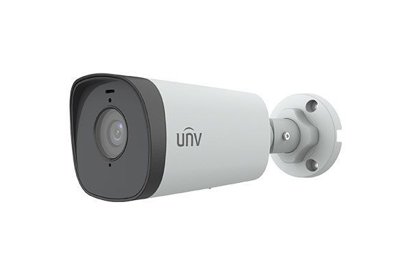 Uniview Prime-I 4MP Lighthunter csőkamera, 4mm fix objektívvel, 2 mikrofonnal, 80m-es infra megvilágítással