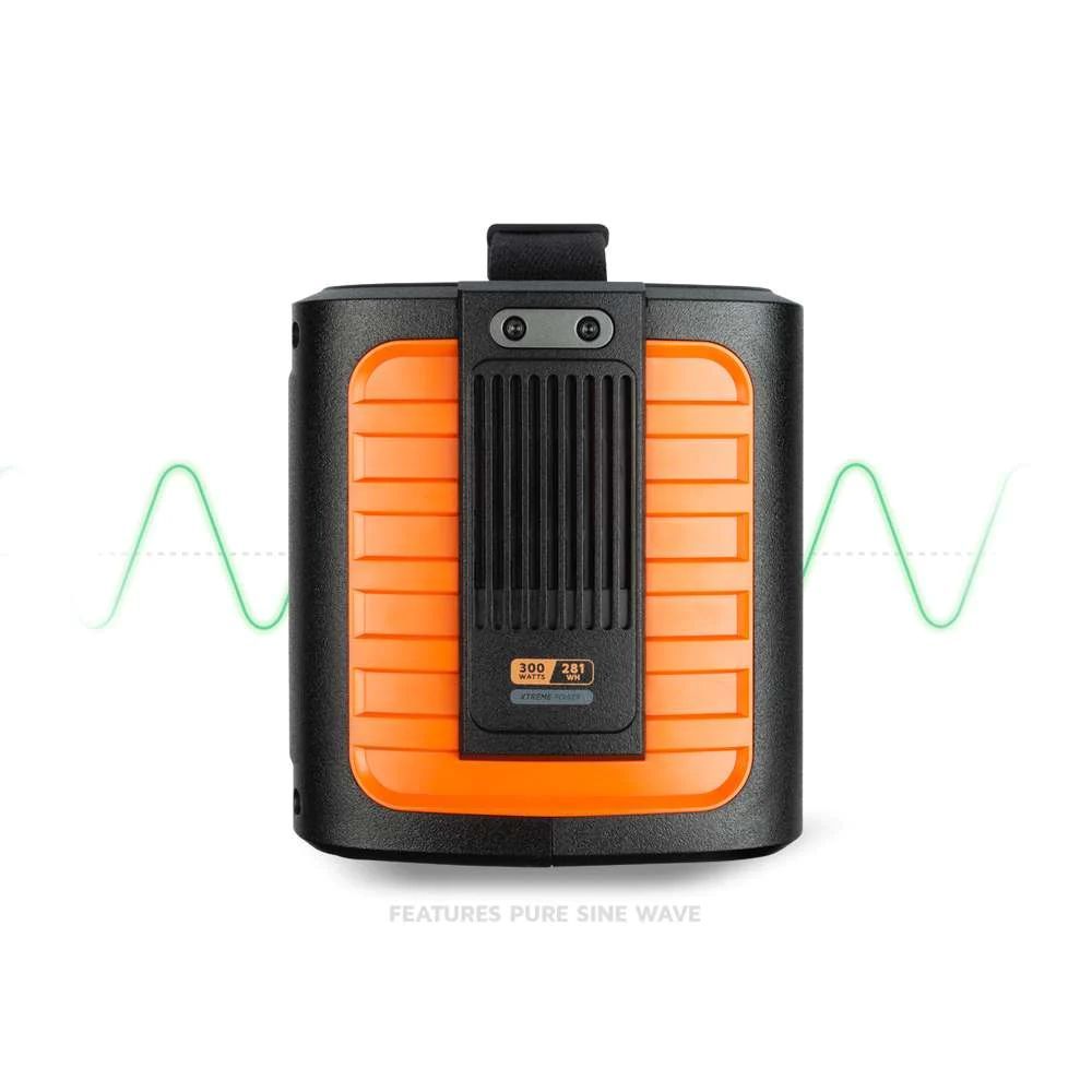 Xtorm XP300U Xtreme Portable 300 Watts 78000mAh Power Station Black/Orange