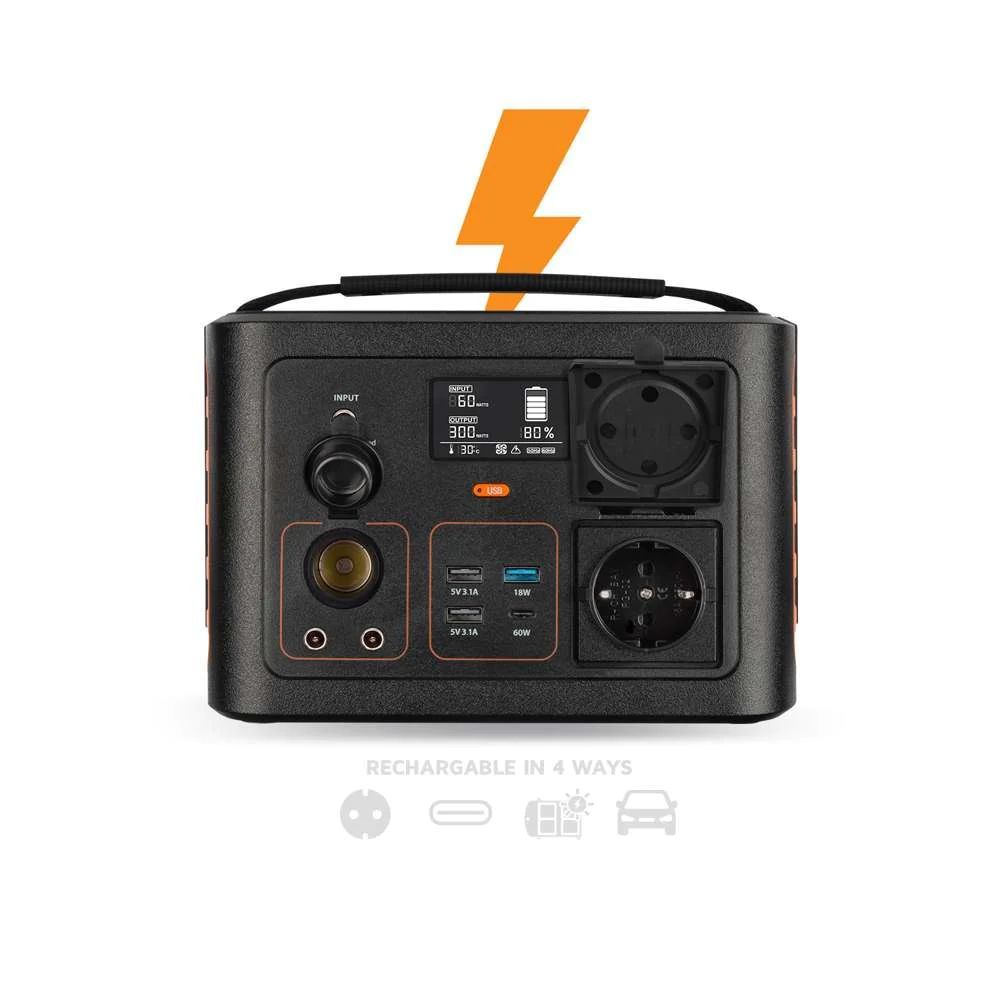 Xtorm XP300U Xtreme Portable 300 Watts 78000mAh Power Station Black/Orange