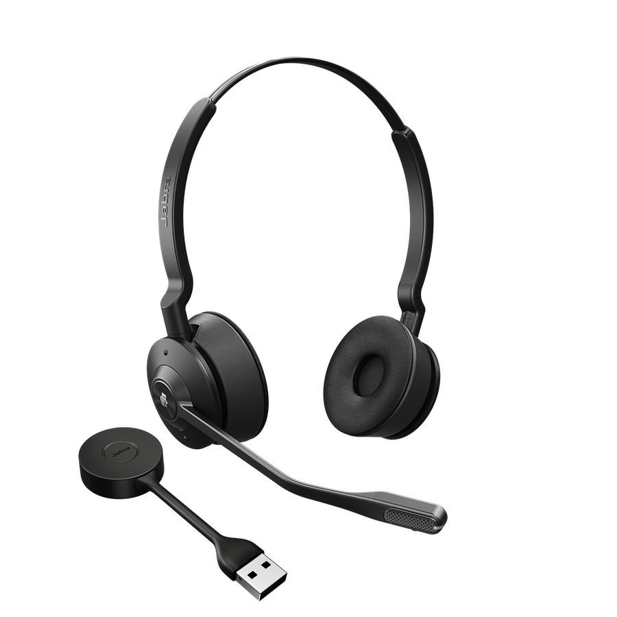 Jabra Engage 55 MS Teams Stereo Headset Black