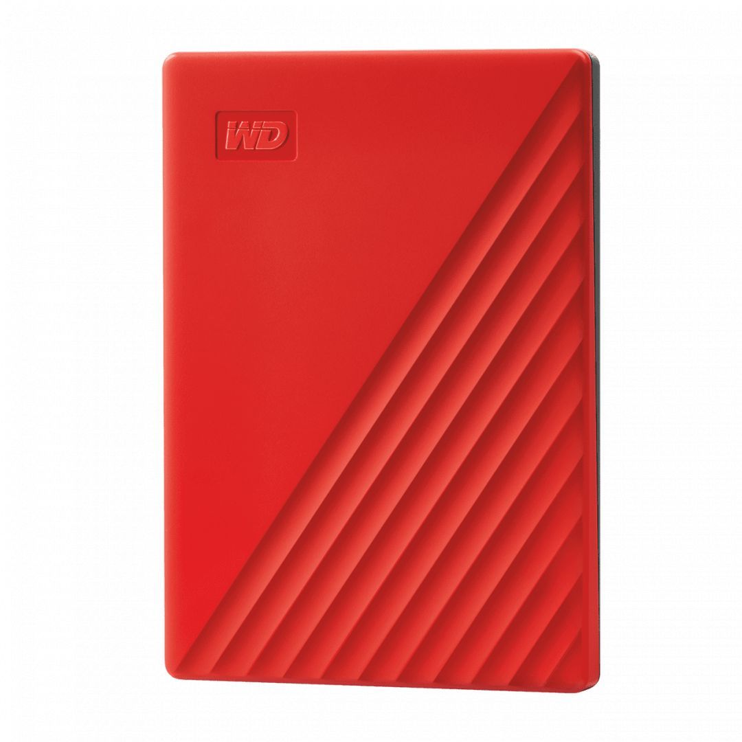 Western Digital 4TB 2,5" USB3.2 My Passport Red