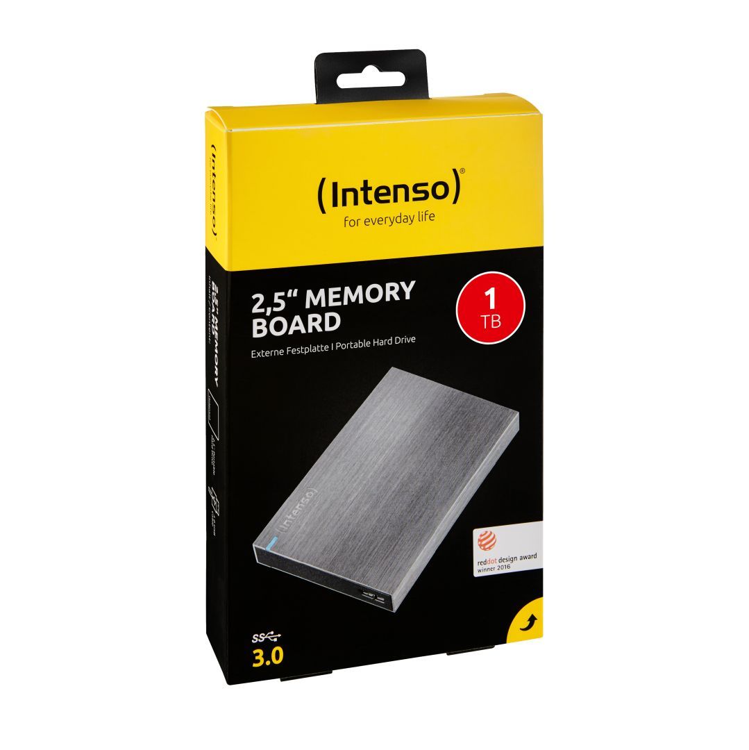 Intenso 1TB 2,5" USB3.2 Memory Board Alumínium