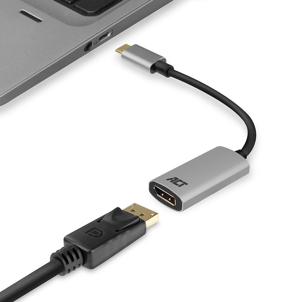 ACT AC7030 USB-C to DisplayPort 4K Silver