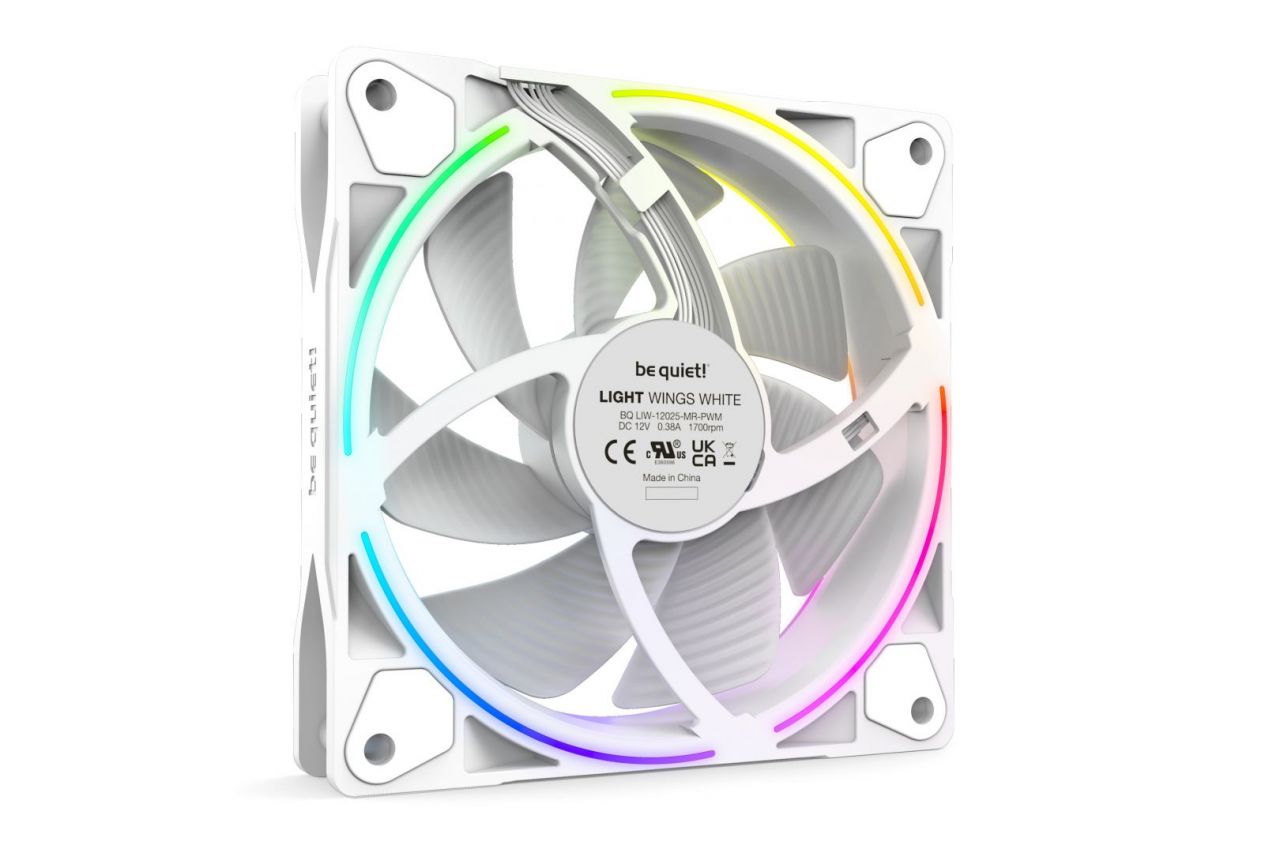 Be quiet! LIGHT WINGS White 120mm PWM Triple Pack