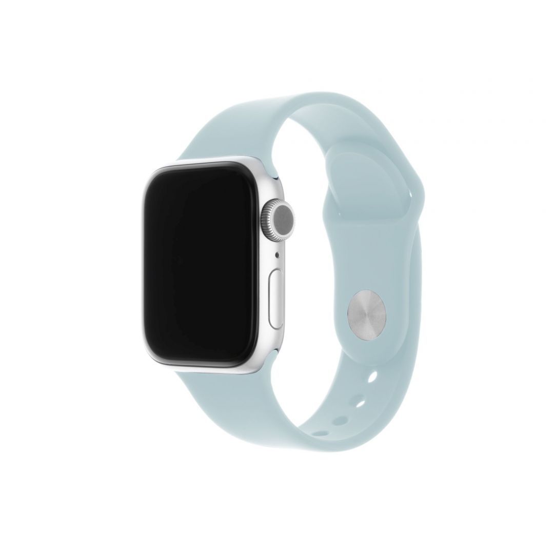 FIXED Szilikon Strap Set Apple Watch 38/40/41 mm, light turquoise
