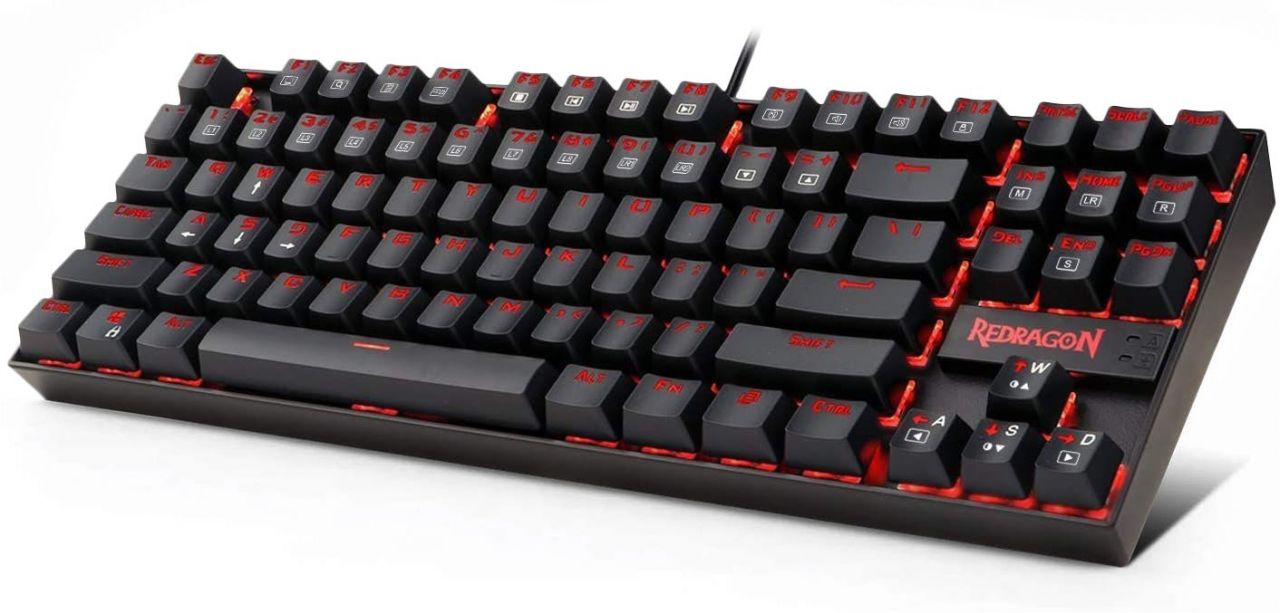 Redragon Kumara 2 Red LED Backlight Red Mechanical Gaming Keyboard Black HU
