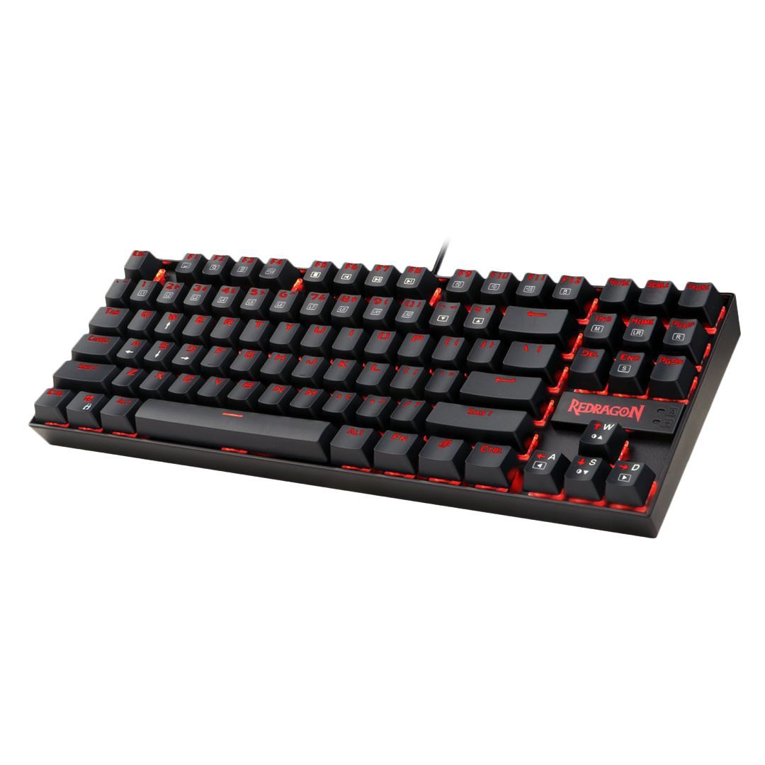 Redragon Kumara 2 Red LED Backlight Red Mechanical Gaming Keyboard Black HU