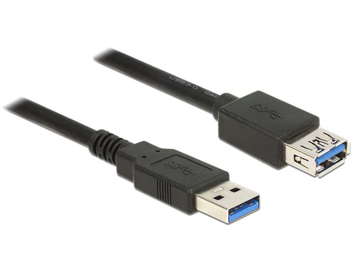DeLock Extension cable USB 3.0 Type-A male > USB 3.0 Type-A female 1,5m Black