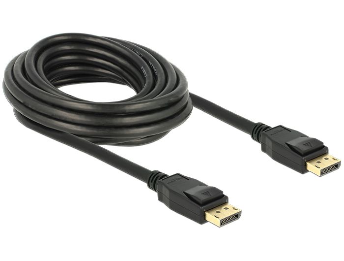 DeLock Cable Displayport 1.2 male > Displayport male 4K 5m