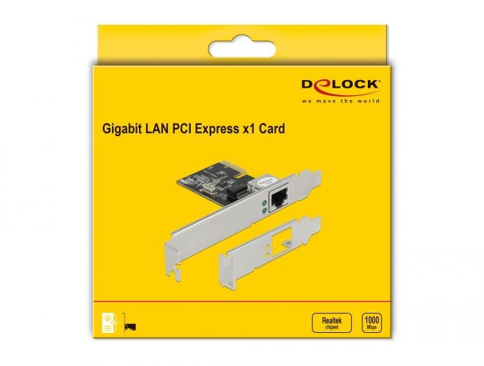 DeLock PCIE Hálózati Kártya