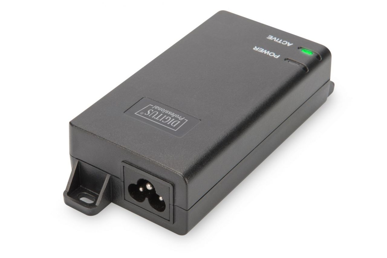 Digitus DN-95103-2 PoE adapter Gigabit Ethernet 48 V Black