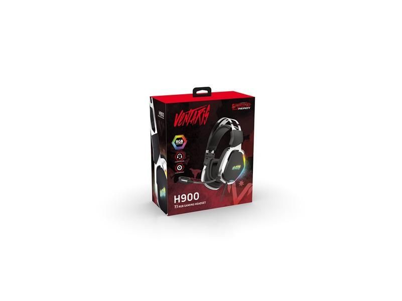 Ventaris H900 RGB 7.1 Gamer Headset Black/Silver
