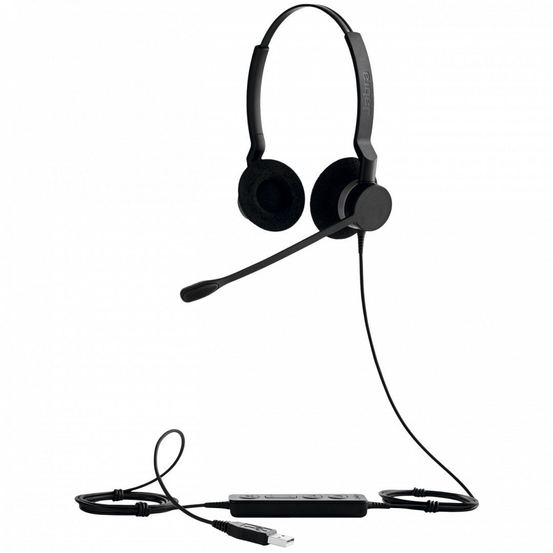 Jabra Biz 2300 USB UC Duo Black