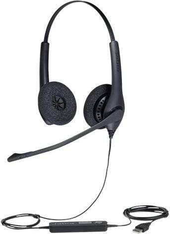 Jabra Biz 1500 Duo Headset Black