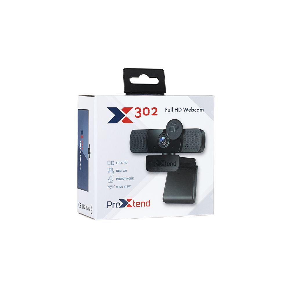 ProXtend X302 Webkamera Black