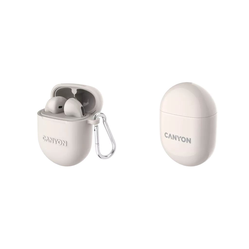 Canyon TWS-6BE Bluetooth Headset Beige