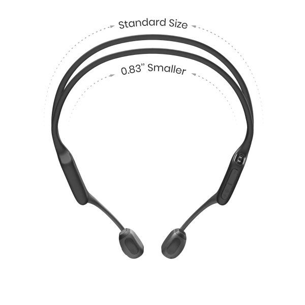 Shokz Openrun Pro Mini Premium Bone Conduction Open-Ear Endurance Wireless Bluetooth Headphones Black