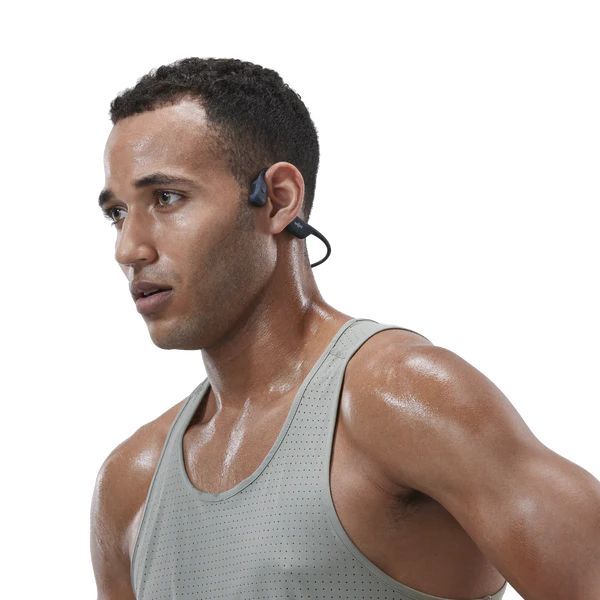 Shokz Openrun Pro Mini Premium Bone Conduction Open-Ear Endurance Bluetooth Headphones Black