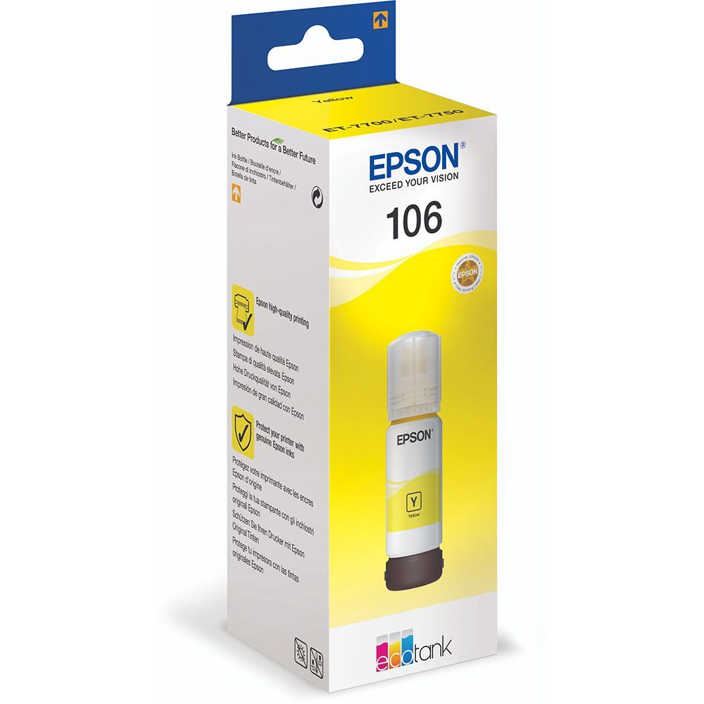 Epson 106 Yellow tintapatron